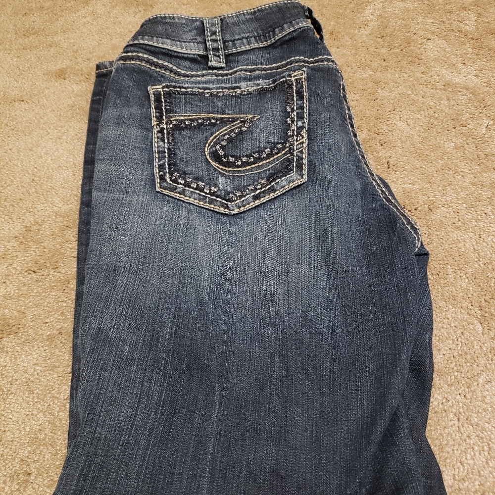 Silver straight leg